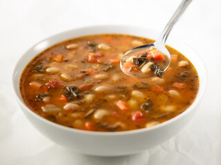 Spoon of Bean Soup 