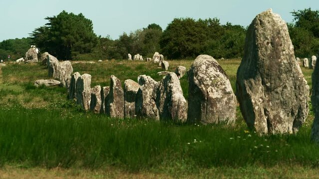brittany Megaliths of Carnac summer