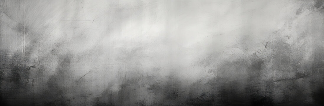 Dusty, blurry, black and white textured background. Smoke or cloud textures.