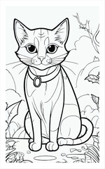 black and white cats