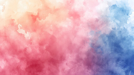 Fototapeta premium Abstract colorful watercolor for background. Digital art painting