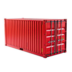 cargo container - Containers transport goods on transparent background