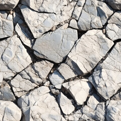 Fototapeta premium Rock texture seamless pattern background