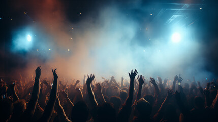 Celebration, concert, party, stage, club, event, night, festival, nightclub, show. night club on...