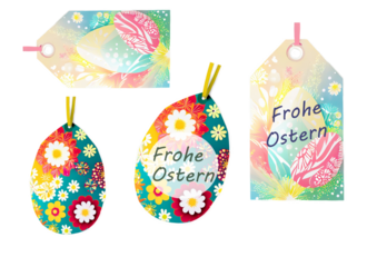 Geschenkanhänger Ostern