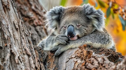 Obraz premium koala bear in tree