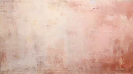 Old peach and pink background with vintage texture and soft light orange center, Pink and peach colored blank concrete wall texture background, generative ai