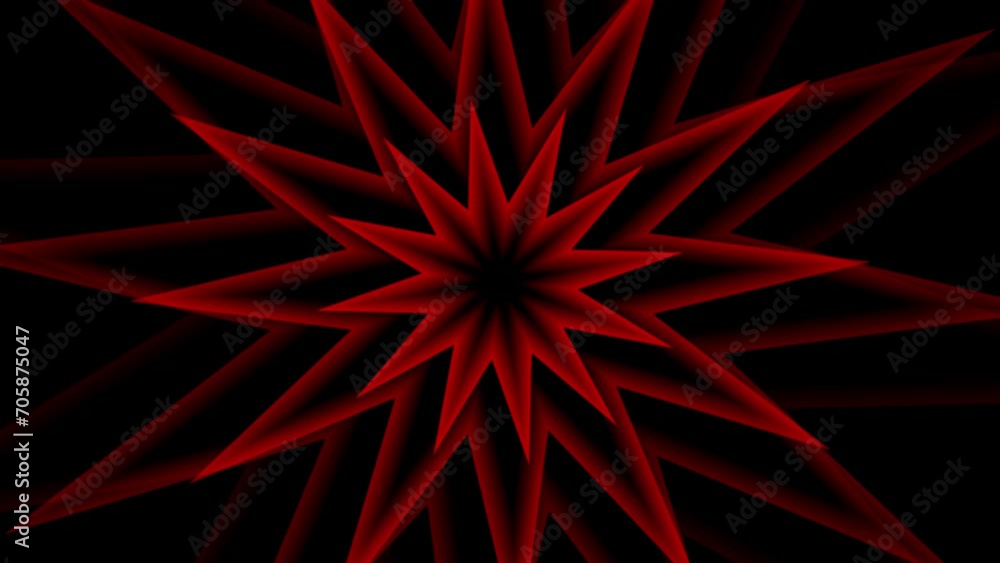 Poster red polygonal wave diffusion. abstract circles moves. business presentation background. abstract tem