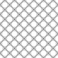 Black seamless abstract pattern. Overlay for background and backdrop. Ornamental design. PNG graphic illustration with transparent background.
