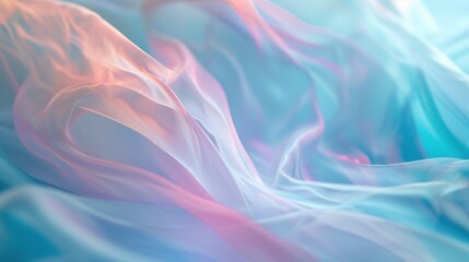 Obraz premium Dreamy abstract softness depicted in pastel hues.