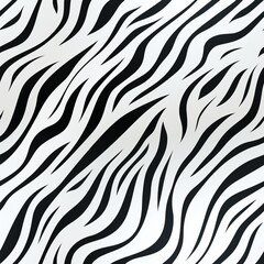 Trendy zebra skin pattern vector   fashionable zebra skin background with a modern touch.