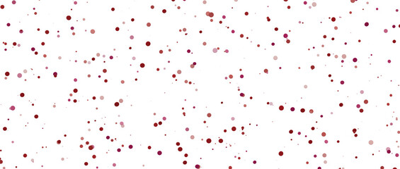 Glittering confetti on a transparent background. Holiday confetti png. red confetti falls from the sky.