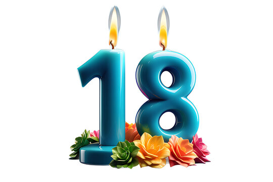 18h Birthday candles, Generative AI