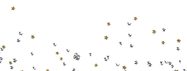 Descendant Christmas Constellations: Mind-Blowing 3D Illustration of Falling Festive Star Patterns