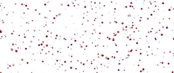 Glittering confetti on a transparent background. Holiday confetti png. red confetti falls from the sky.
