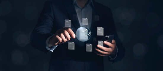 Audit Document concept,quality assessment