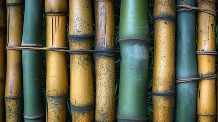 Obraz premium bamboo background with bamboo