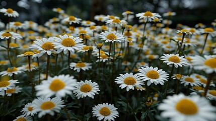 field of daisies