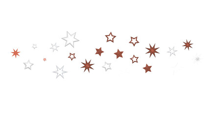 Drifting Christmas Stardust: Captivating 3D Illustration of Descending Stardust Particles for the Holidays