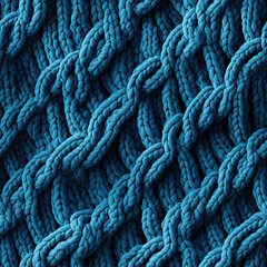 Intricate Blue Weave, Beautiful Assorted Wool Weaving Texture Patterns,Seamless Pattern Images