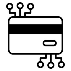 Credit Card solid glyph icon