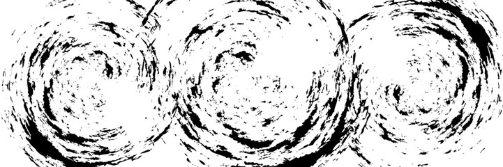Circular spiral sound wave rhythm from lines. - obrazy, fototapety, plakaty