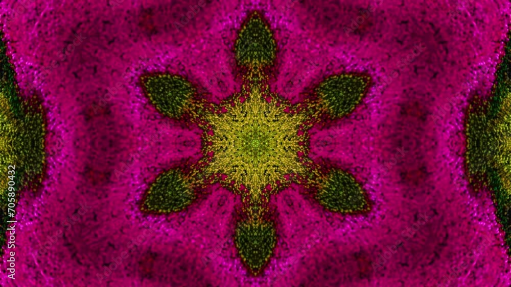 Poster abstract multicolored particles fluid isolated on black. fluid art flowing effect. psychedelic color
