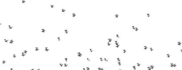 Starstruck Spectacle: 3D Illustration Transports You to a Gold Stars Shower