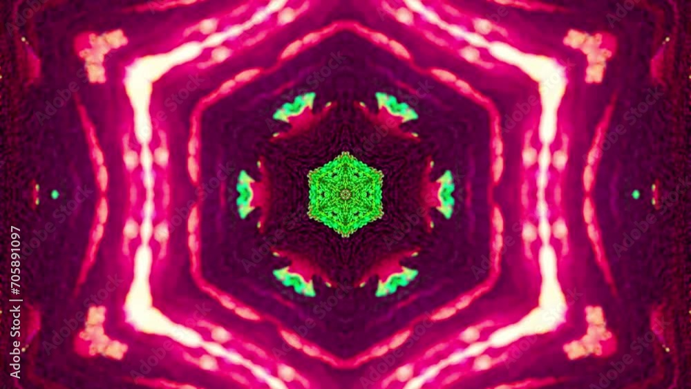 Poster abstract multicolored particles fluid isolated on black. fluid art flowing effect. psychedelic color