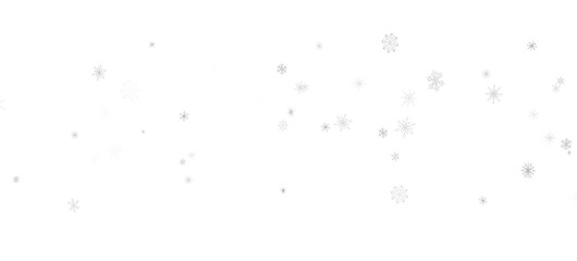 Snowflake Bliss: Striking 3D Illustration Showcasing Falling Holiday Snowflakes