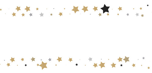 Descendant Christmas Constellations: Mind-Blowing 3D Illustration of Falling Festive Star Patterns