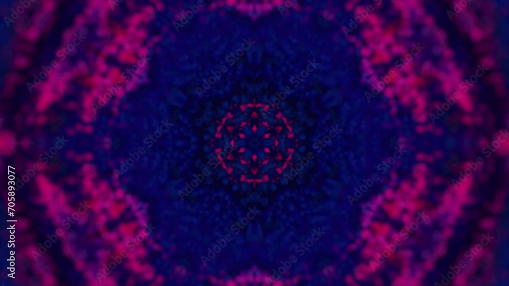 Poster abstract multicolored particles fluid isolated on black. fluid art flowing effect. psychedelic color