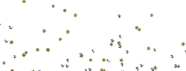 Descendant Christmas Constellations: Mind-Blowing 3D Illustration of Falling Festive Star Patterns