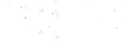 Fototapeta premium Magical Snow Cascade: Mind-Blowing 3D Illustration of Falling Christmas Snowflakes