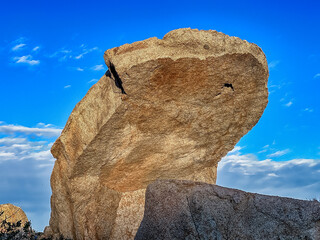 Monolithic Phallus In The Desert