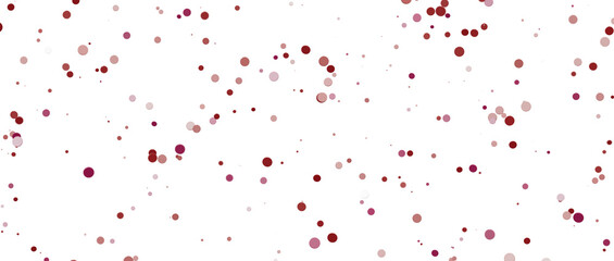 Glittering confetti on a transparent background. Holiday confetti png. red confetti falls from the sky.