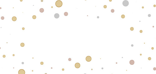 Euphoric Eruption: Magnificent 3D Illustration Showcasing Bursting gold Confetti