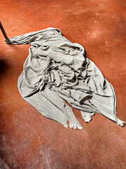 Cloth Mop On Floor