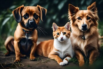 group of puppies