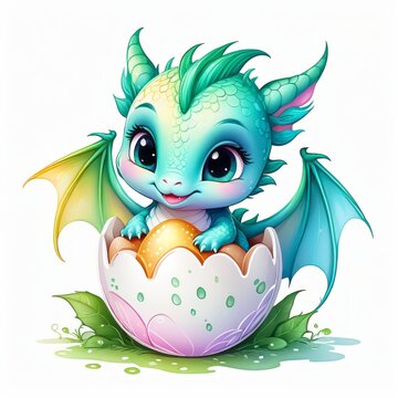 dragon with agg created with generative AI software