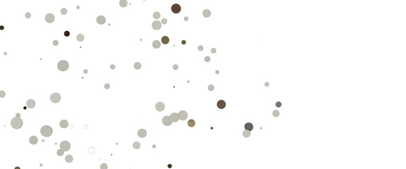 gold confetti background, isolated on transparent background