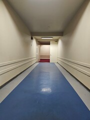 corridor in a hotel