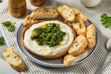 Homemade Whipped Ricotta Dip
