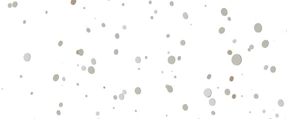 Shower of Elegance: Breathtaking 3D Illustration of Luxurious gold Confetti