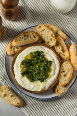 Homemade Whipped Ricotta Dip