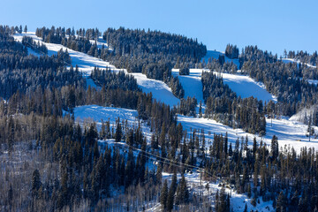 Rocky Mountains of Colorado Vail Ski Resort