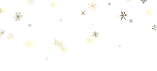 Gentle Snow Drift: Mind-Blowing 3D Illustration of Falling Holiday Snowflakes