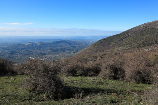 Vista panoramica da Prato Favale in Italia