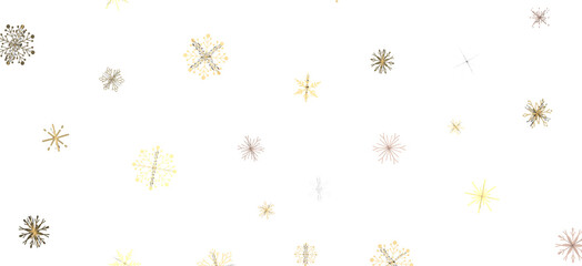 Gentle Snow Drift: Mind-Blowing 3D Illustration of Falling Holiday Snowflakes