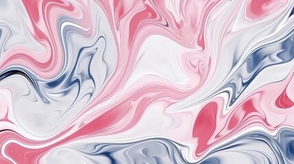 Marble texture background. Liquid marble pattern. Pink, white colors.